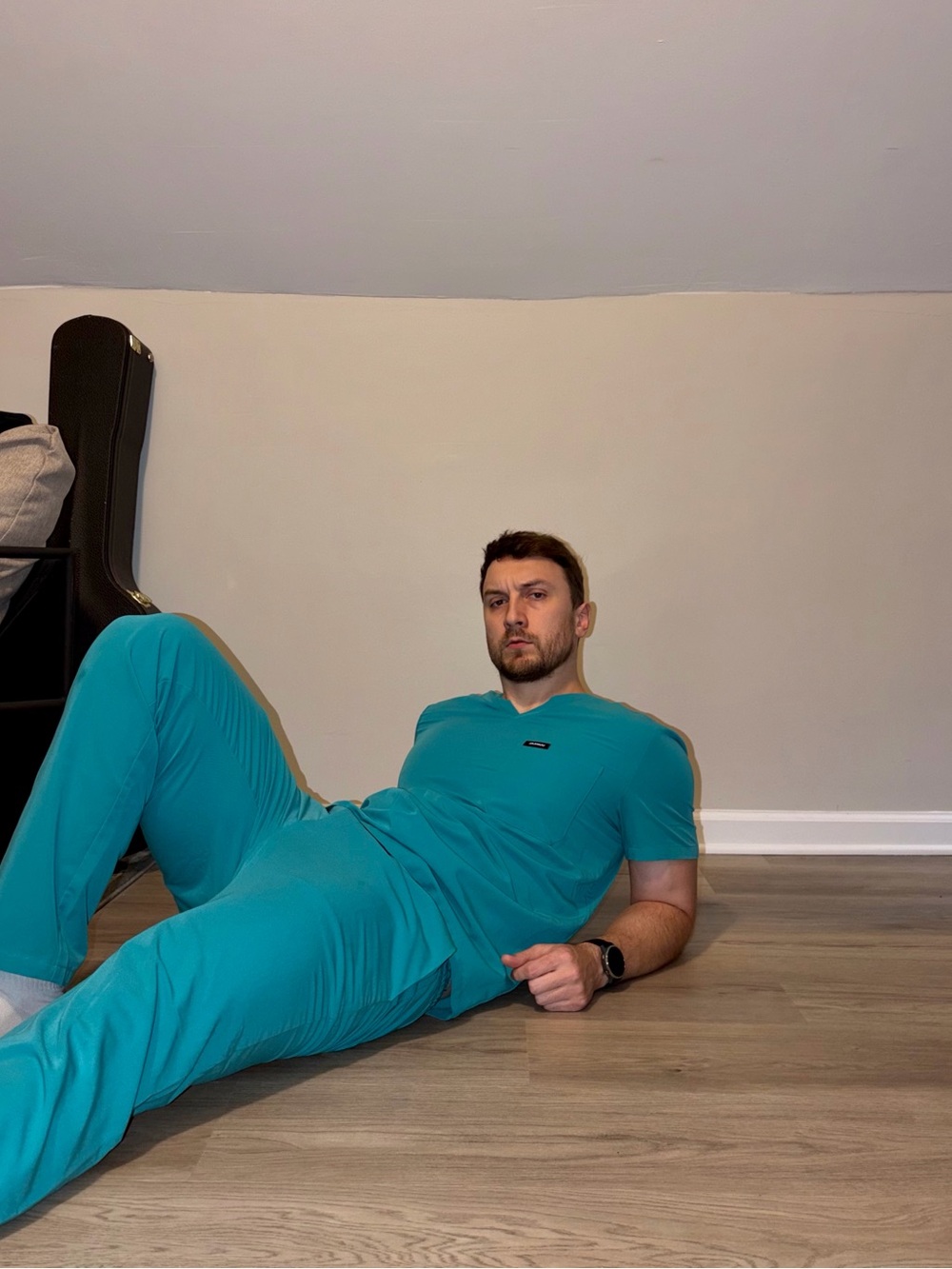 Jaanuu Teal Scrub Set